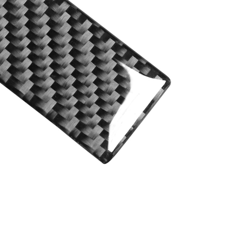 Car Carbon Fiber Middle Air Outlet Decorative Stickers for Jaguar F-PACE X761 XE X760 XF X260 XJ 2016-2020, Left and Right Drive Universal, Middle Air Outlet