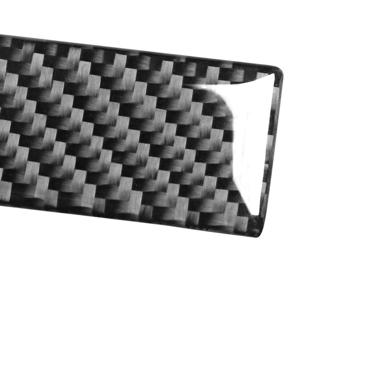 Car Carbon Fiber Middle Air Outlet Decorative Stickers for Jaguar F-PACE X761 XE X760 XF X260 XJ 2016-2020, Left and Right Drive Universal, Middle Air Outlet