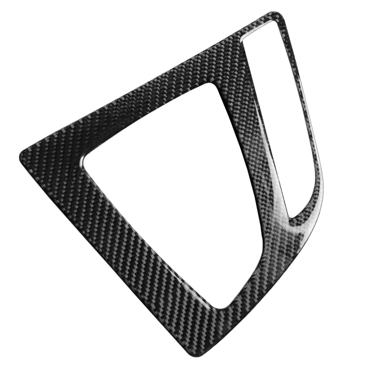 Car Carbon Fiber Gear Position Panel Decorative Sticker for BMW 2013-2017 3 Series F30 / 3GTSeries F34, Right Drive, Gear Position Panel