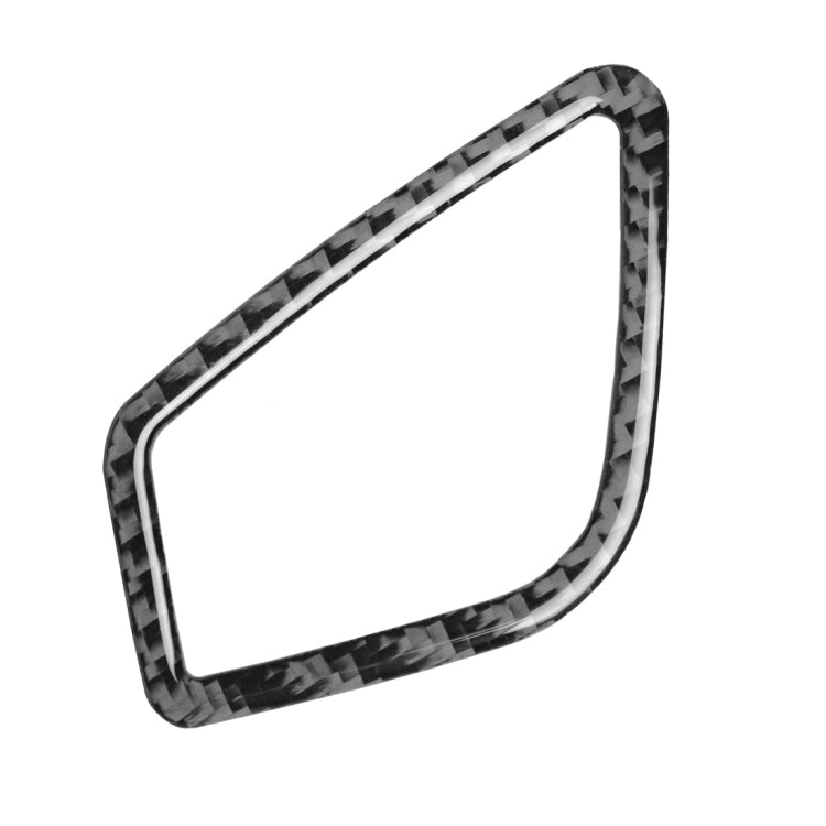 2 PCS Car Carbon Fiber Dashboard Air Outlet Decorative Sticker for BMW 3 Series F30 2013-2018 / 3GTSeries F34 2013-2017, Right Drive, Dashboard Air Outlet