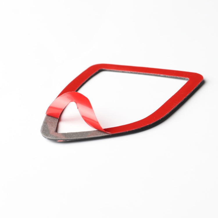 2 PCS Car Carbon Fiber Dashboard Air Outlet Decorative Sticker for BMW 3 Series F30 2013-2018 / 3GTSeries F34 2013-2017, Right Drive, Dashboard Air Outlet