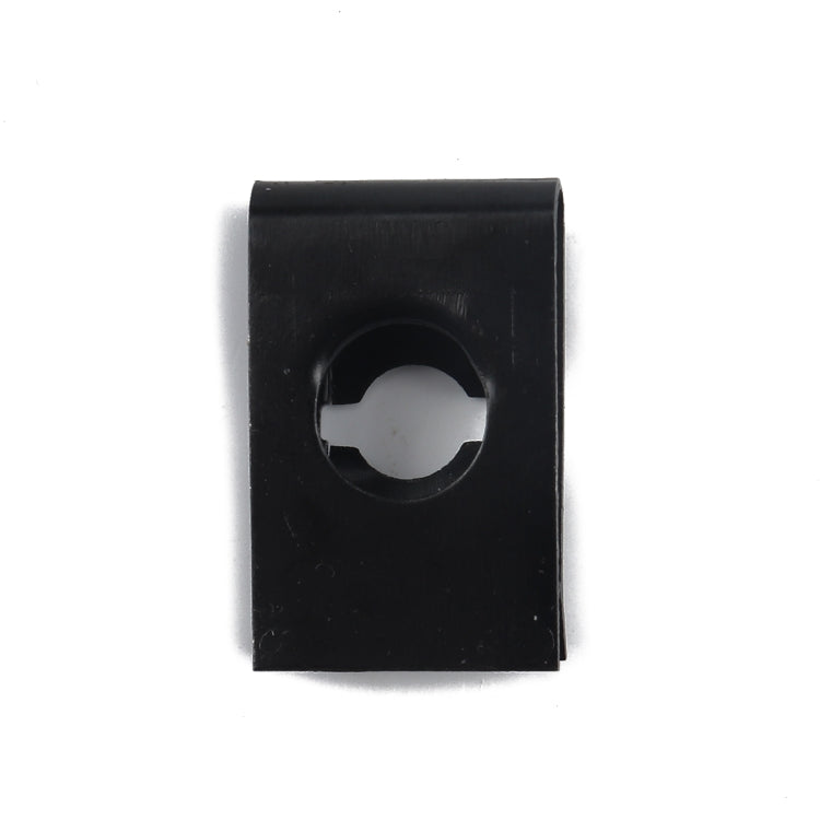 120 PCS Black U Nut Kit Spire Clips No.14 Zinc Speed Fasteners Lug Nuts