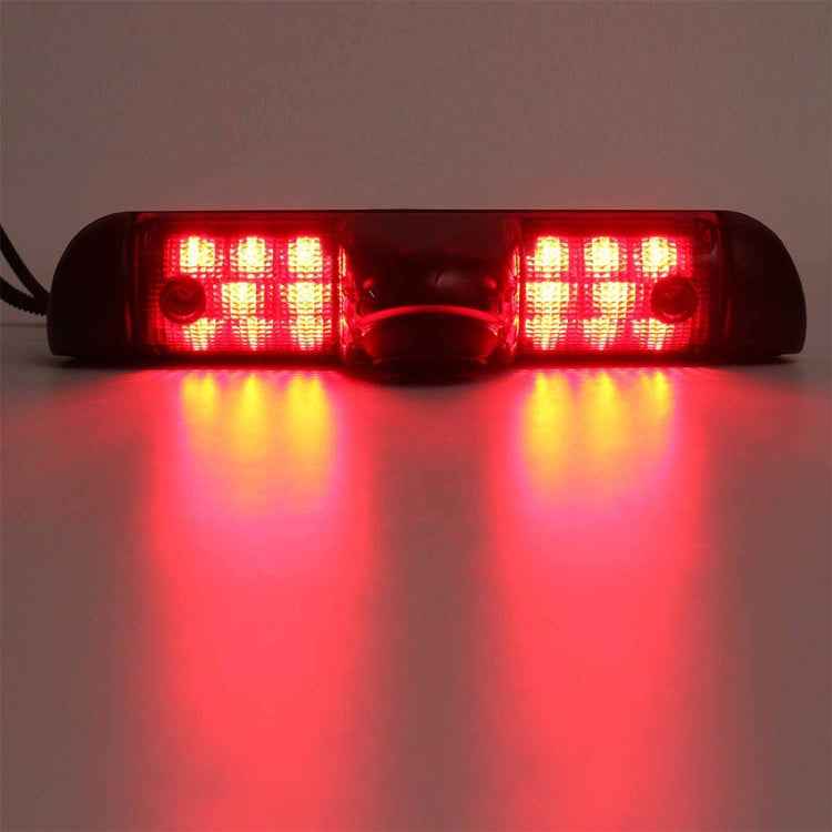 PZ460 Car Waterproof HD High Position Brake Light View Camera + 7 inch Rearview Monitor for Fiat / Citroen / Peugeot