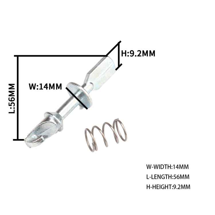 Car Door Lock Cylinder Repair Kit 1H0837223B for Volkswagen