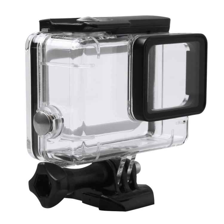 45m Waterproof Housing Protective Case with Buckle Basic Mount & Screw for GoPro HERO6 Black / HERO5 Black / HERO7 Black