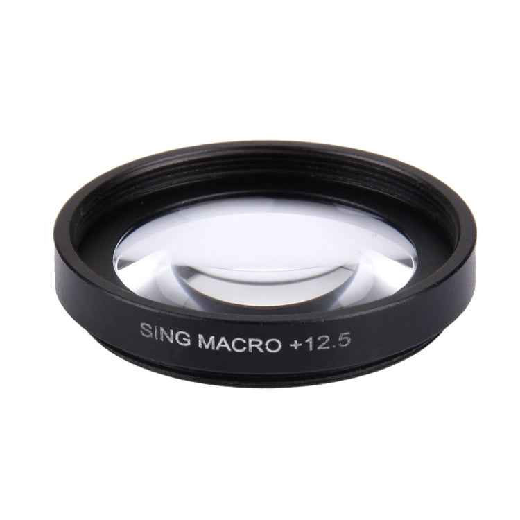 JUNESTAR Proffesional 37mm 12.5X Macro Lens Filter + Lens Protective Cap for GoPro & Xiaomi Xiaoyi Yi Sport Action Camera