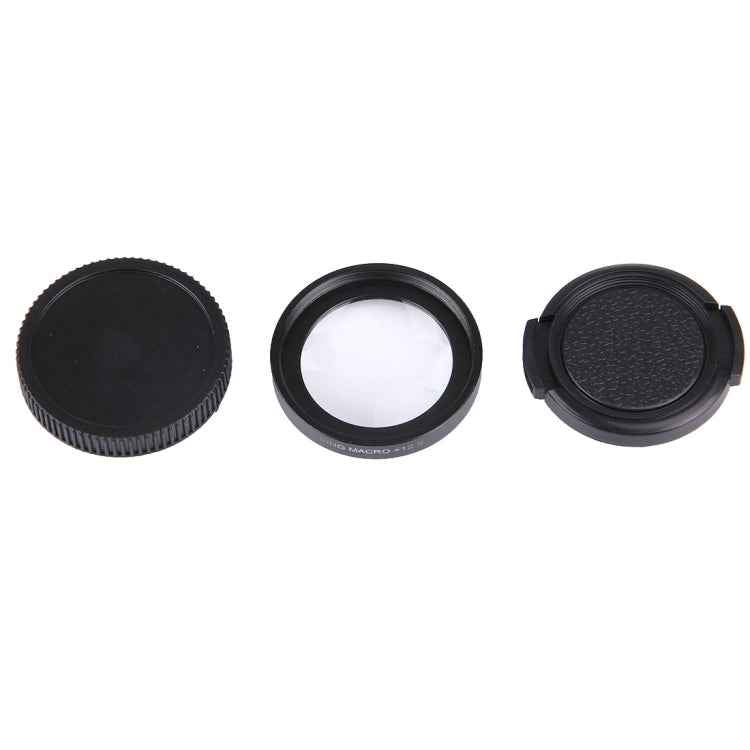 JUNESTAR Proffesional 37mm 12.5X Macro Lens Filter + Lens Protective Cap for GoPro & Xiaomi Xiaoyi Yi Sport Action Camera