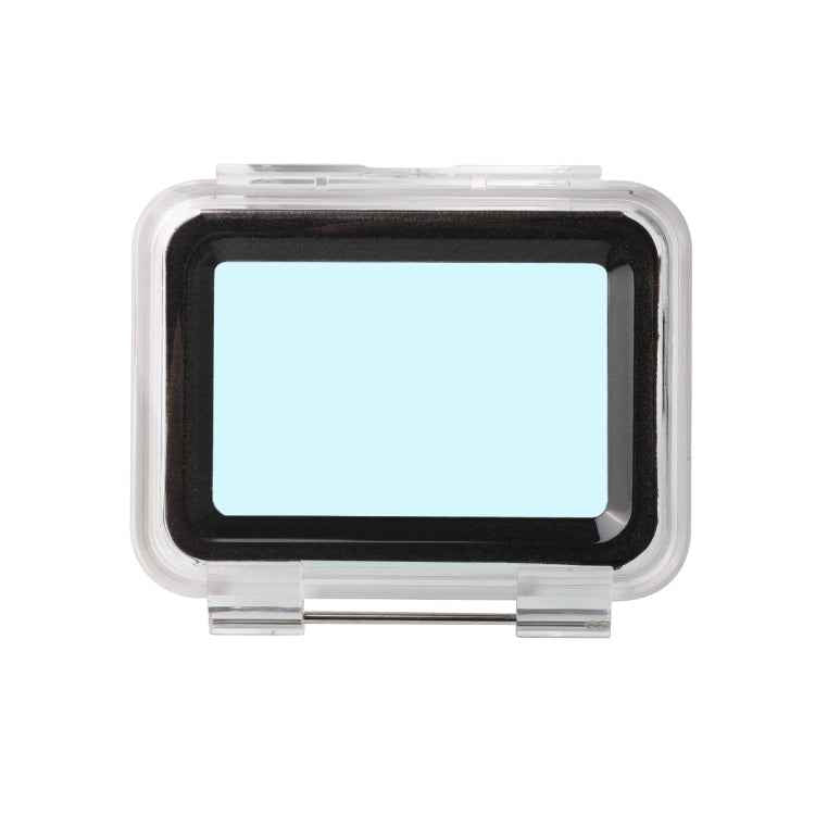 Waterproof Case + Touch Back Cover + Purple Red Pink Lens Filter for GoPro HERO10 Black / HERO9 Black