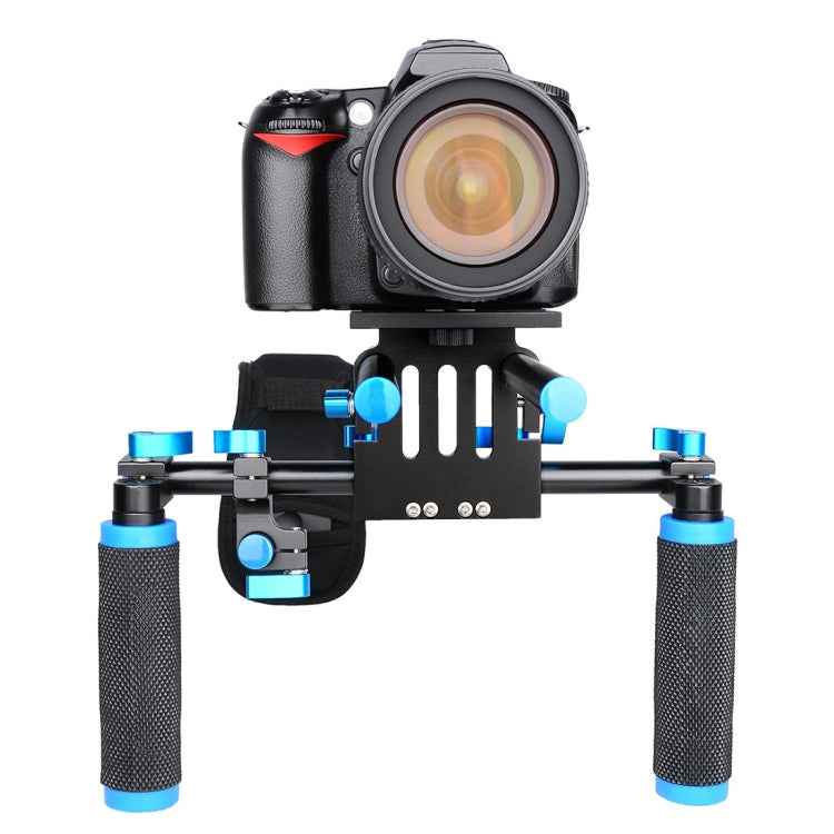 YELANGU YLG0102A-A01 Dual Handle Shoulder Mount Support Kit DSLR Rig