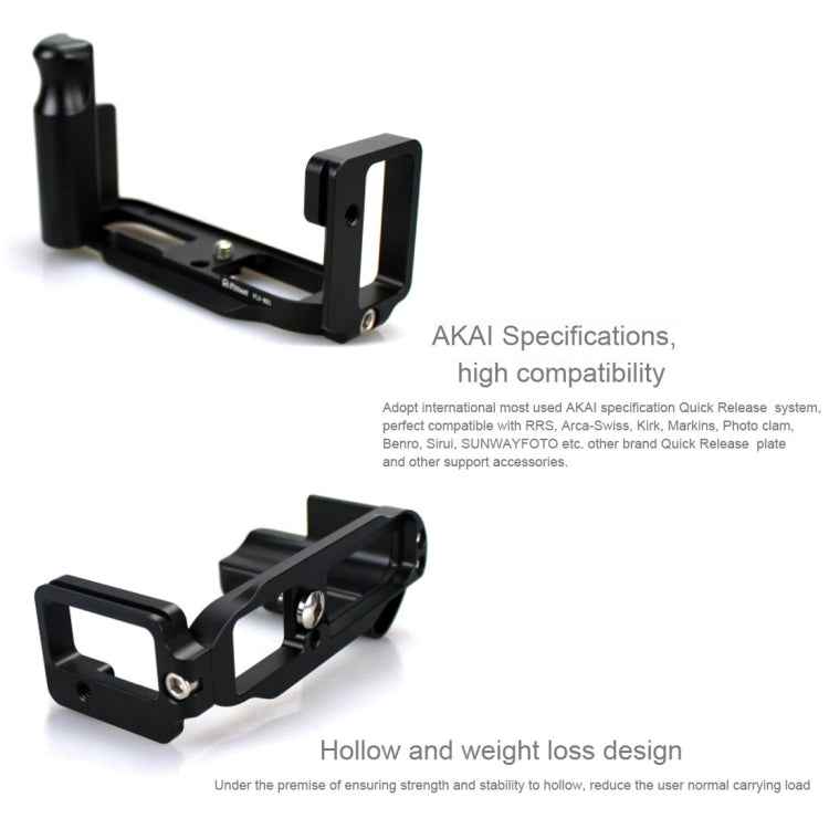 FITTEST FLS-RX1 Vertical Shoot Quick Release L Plate Bracket Base Holder for Sony RX1