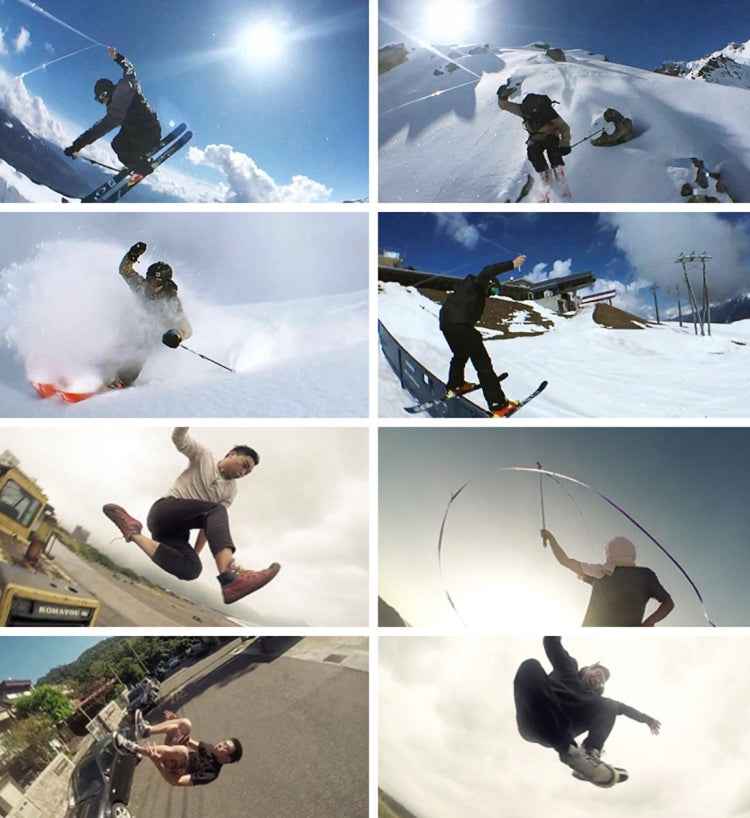 Bullet Time Rig 360 Degree Selfie Mount for PULUZ Action Sports Cameras Jaws Flex Clamp Mount for GoPro, Insta360, DJI and Other Action Cameras