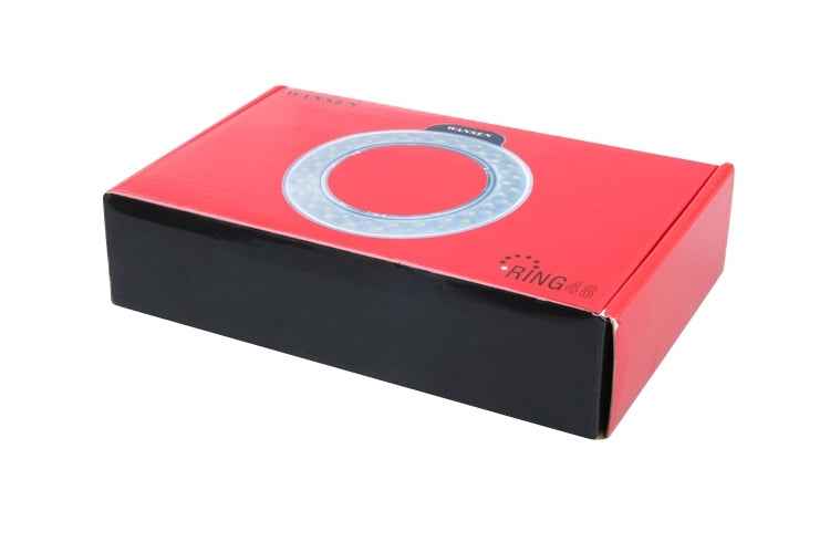 Circular LED Flash Light with 48 LED Lights & 6 Adapter Rings(49mm/52mm/55mm/58mm/62mm/67mm) for Macro Lens
