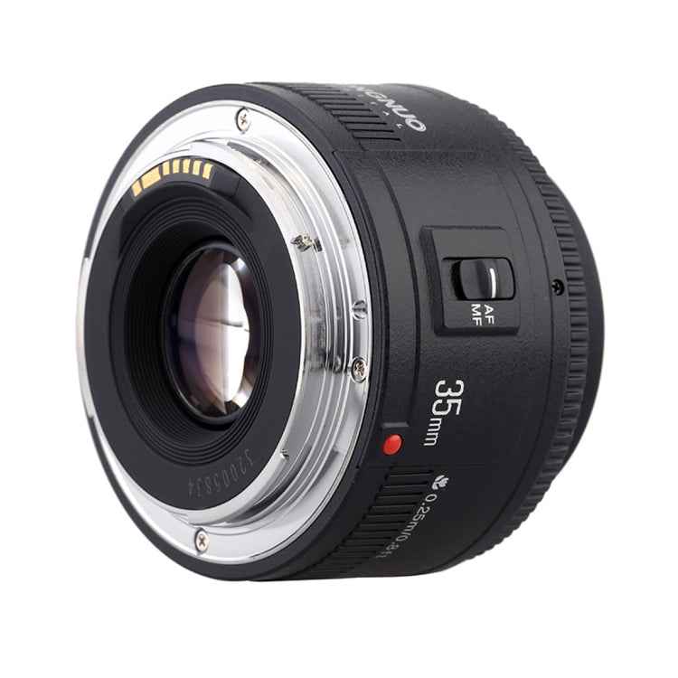 YONGNUO YN35MM F2N 1:2 AF/MF Wide-Angle Fixed/Prime Auto Focus Lens for Nikon DSLR Cameras
