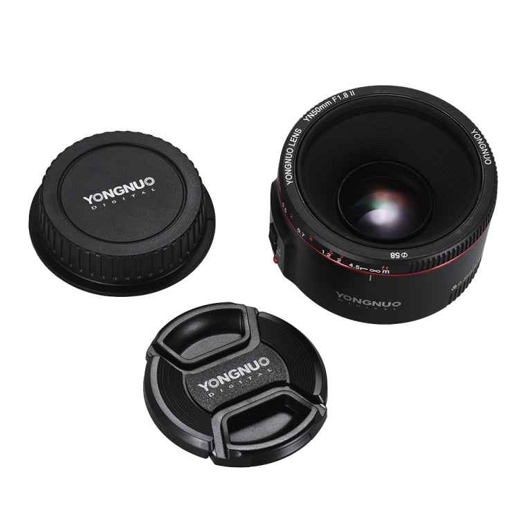 YONGNUO YN50MM F1.8C II F1.8 Auto Focus Lens for Canon EF Mount New Lens