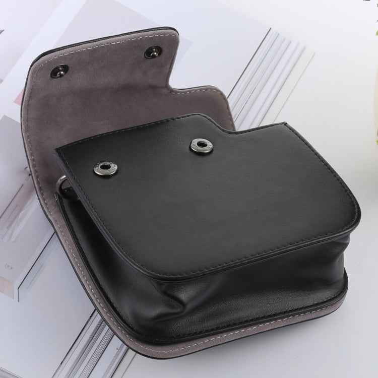 Retro Style Full Body Camera PU Leather Case Bag with Strap for FUJIFILM instax mini 9 / mini 8+ / mini 8