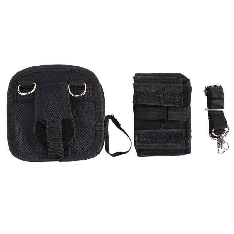 9PCS Nylon Filter Bag with Strap, Size:14×12×6cm