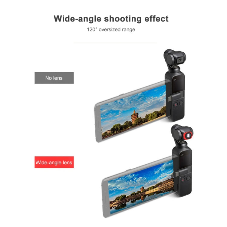 JSR 5 in 1 CR Super Wide Angle Lens 12.5X Macro Lens + CPL Lens + Star + ND16 Lens Filter Set for DJI OSMO Pocket