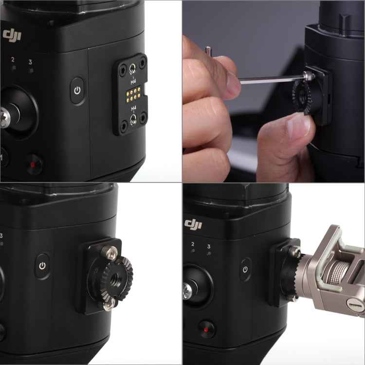 Sunnylife RO-Q9152 Extension Mounting Clamp Adapter for DJI RONIN-S Gimbal