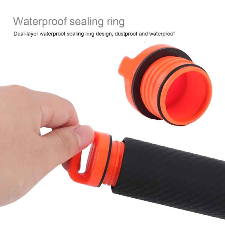 Shutter Trigger + Floating Hand Grip Diving Buoyancy Stick with Adjustable Anti-lost Strap & Screw & Wrench for DJI Osmo Action