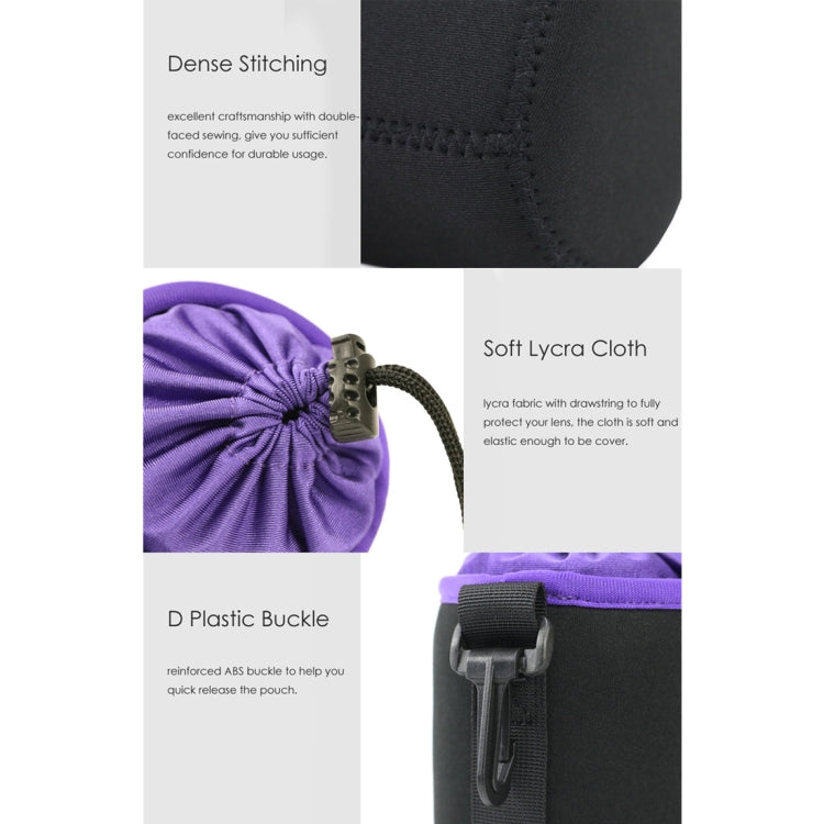 SLR Camera Lens Bag Micro Single Lens Bag Lens Inner Bile Bag Waterproof Protective Case Plus Velvet Thickening, Diameter: 10cm, Height: 18cm, Diameter: 10cm, Height: 18cm