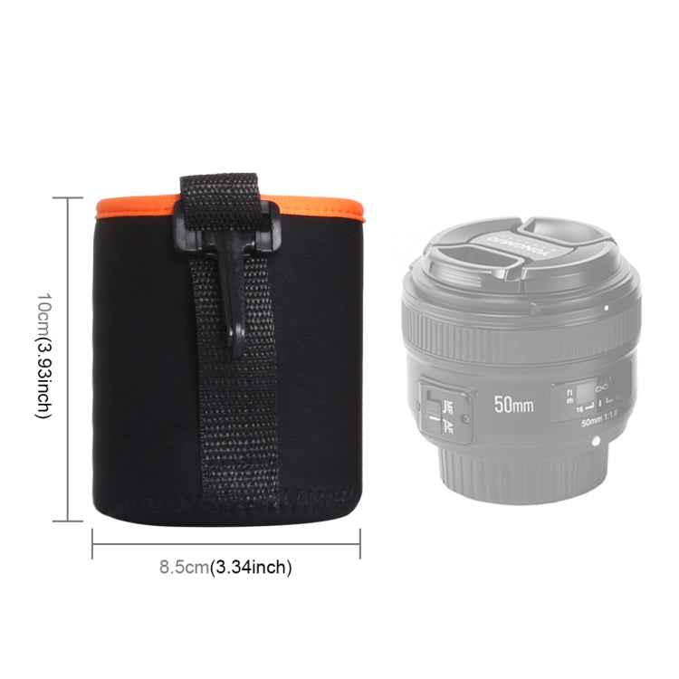 SLR Camera Lens Bag Micro Single Lens Bag Lens Inner Bile Bag Waterproof Protective Case Plus Velvet Thickening, Diameter: 8.5cm, height: 10cm