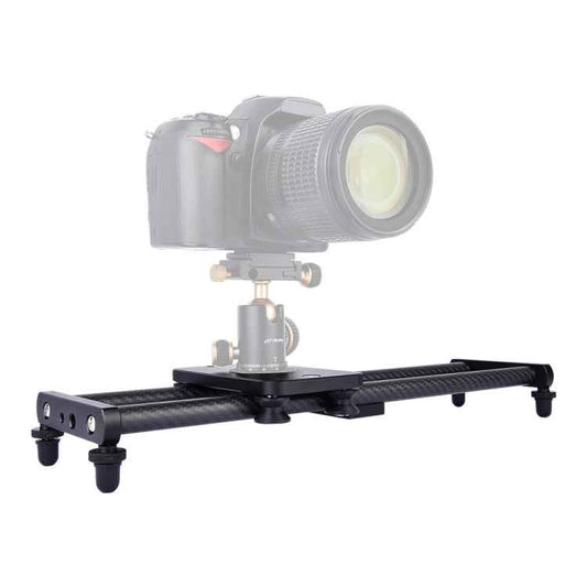 YELANGU L40T 40cm Carbon Fiber Slide Rail Track for SLR Cameras / Video Cameras