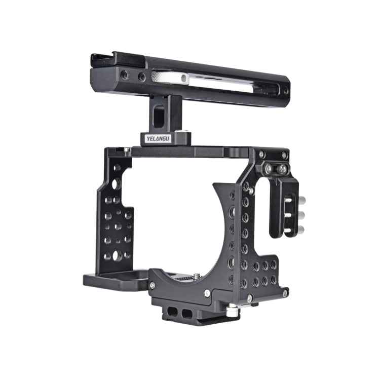 YELANGU CA7 YLG0908A Handle Video Camera Cage Stabilizer for Sony A7K / A72 / A73 / A7S2 / A7R3 / A7R2 / A7X