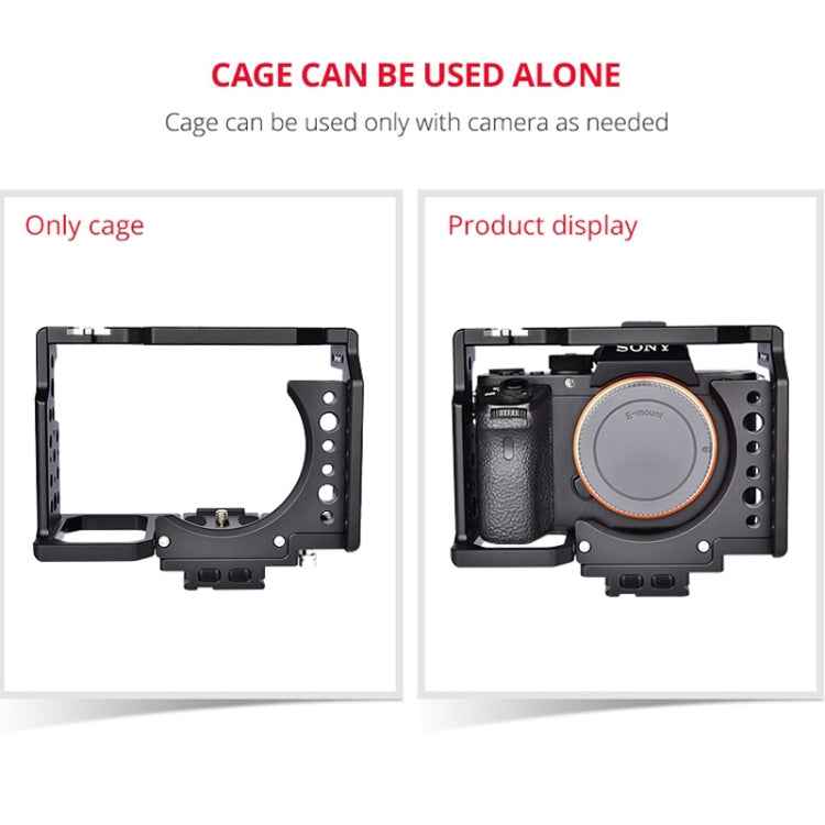 YELANGU CA7 YLG0908A-A01 Video Camera Cage Stabilizer for Sony A7K / A72 / A73 / A7S2 / A7R3 / A7R2 / A7X