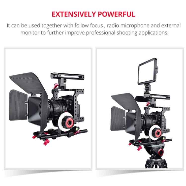 YELANGU C8 YLG0910 Handle Video Camera Cage Stabilizer