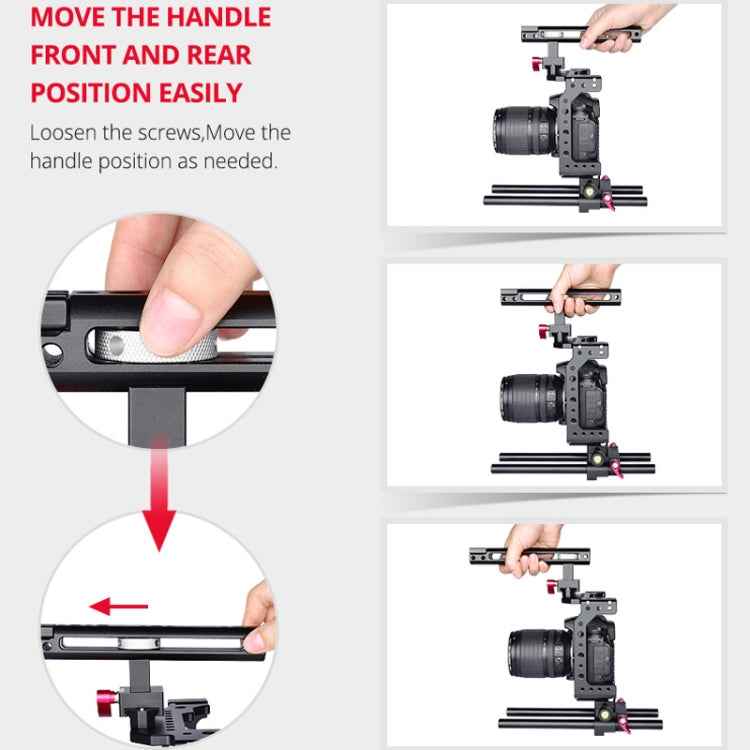 YELANGU C8 YLG0910 Handle Video Camera Cage Stabilizer