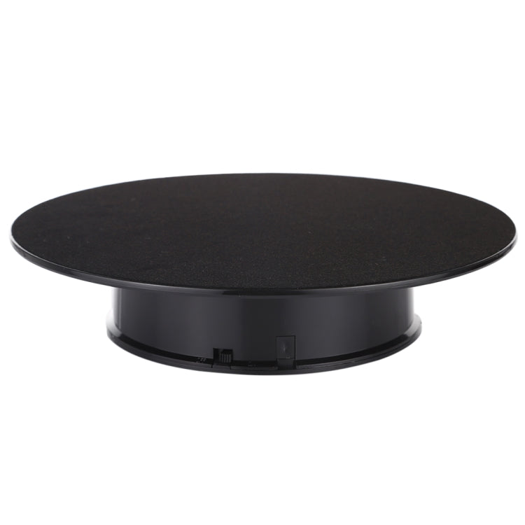 25cm 360 Degree Electric Rotating Turntable Display Stand Video Shooting Props Turntable for Photography, Load 3kg, Powered by Battery, 25cm/Powered by Battery(B), 25cm/Powered by Battery(W), 25cm/Powered by Battery(BW)