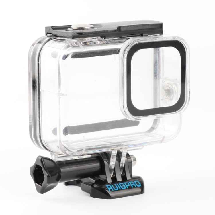 RUIGPRO for GoPro HERO8 Black 45m Waterproof Housing Protective Case with Buckle Basic Mount & Screw