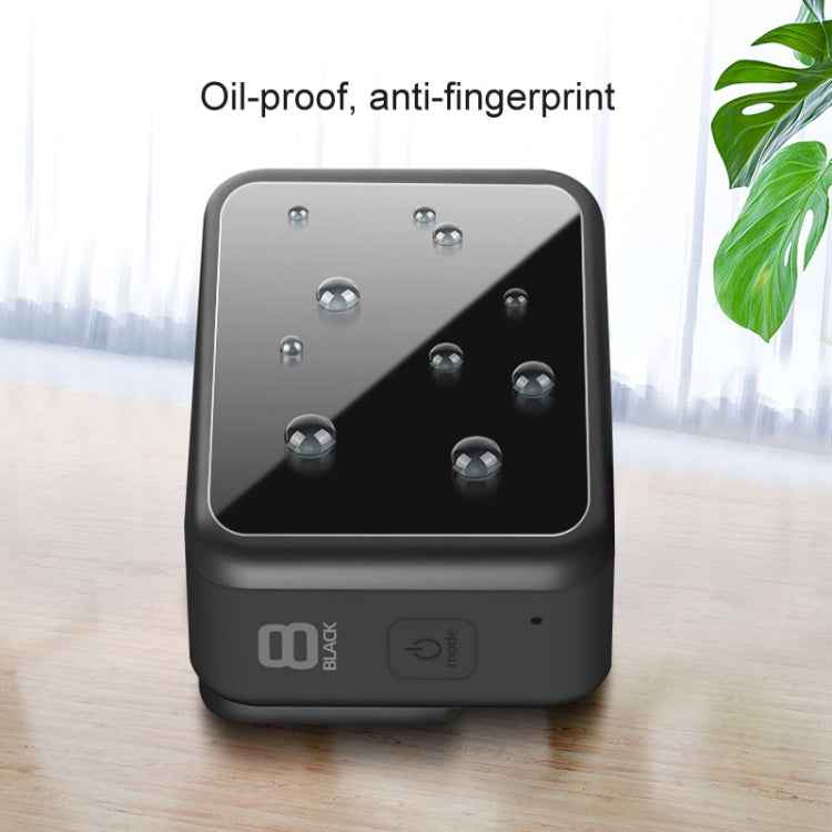 For GoPro HERO8 Black Lens + LCD Display Tempered Glass Film
