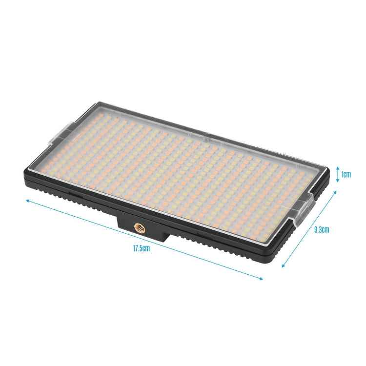 LED01 416 LEDs 3600LM Professional Vlogging Photography Video & Photo Studio Light for Canon / Nikon DSLR Cameras