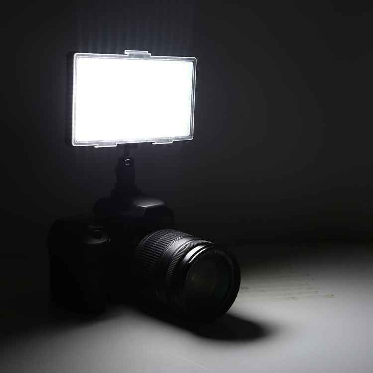 LED01 416 LEDs 3600LM Professional Vlogging Photography Video & Photo Studio Light for Canon / Nikon DSLR Cameras