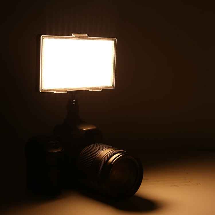 LED01 416 LEDs 3600LM Professional Vlogging Photography Video & Photo Studio Light for Canon / Nikon DSLR Cameras