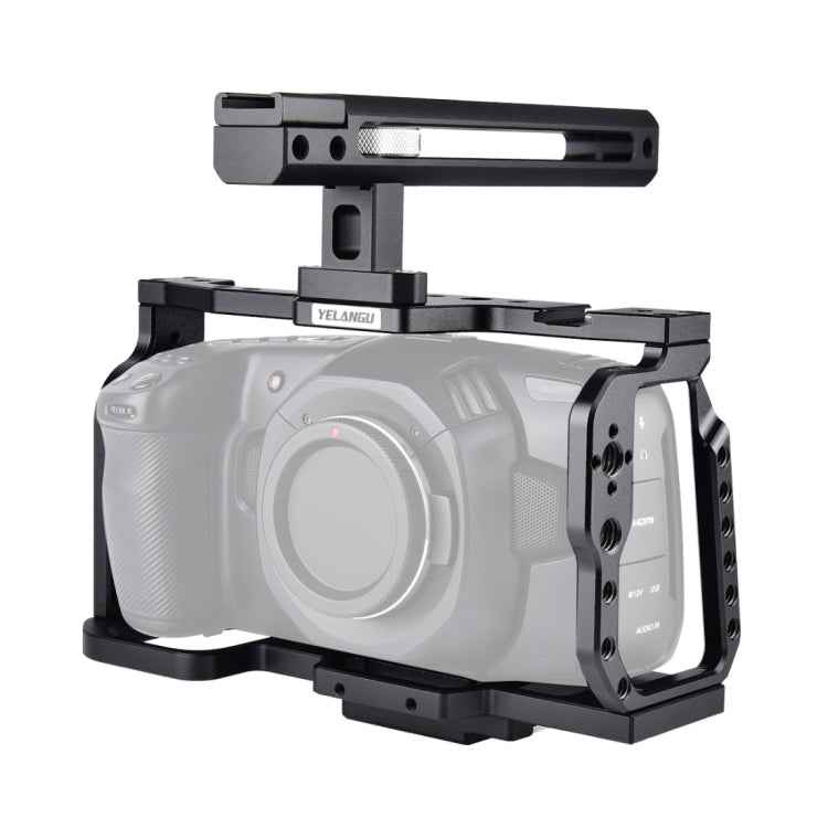 YELANGU C9-A YLG0911A Handle Video Camera Cage Stabilizer for DJI BMPCC 4K
