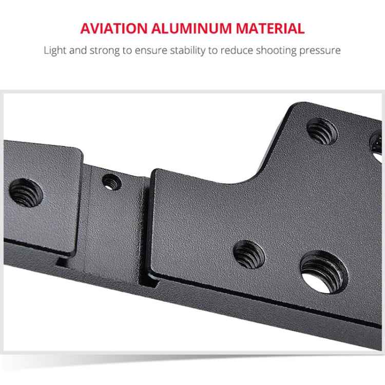 YELANGU C9-A YLG0911A Handle Video Camera Cage Stabilizer for DJI BMPCC 4K