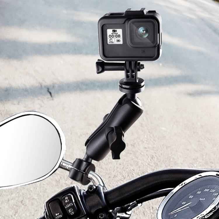 25mm Ball Head M10 Screw Motorcycle Fixed Mount Holder for GoPro, Insta360, DJI and Other Action Cameras