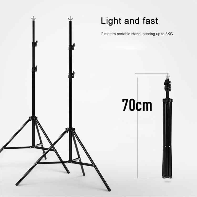 200x200cm Photo Studio Background Support Stand Backdrop Crossbar Bracket Kit