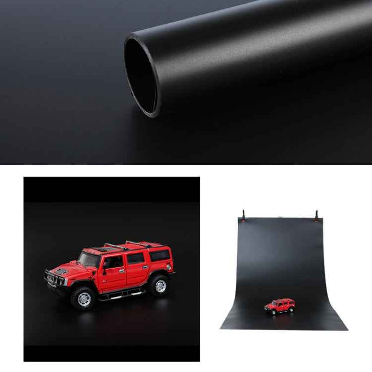 70x200cm T-Shape Photo Studio Background Support Stand Backdrop Crossbar Bracket Kit with 70x140cm Black / White PVC Backdrops