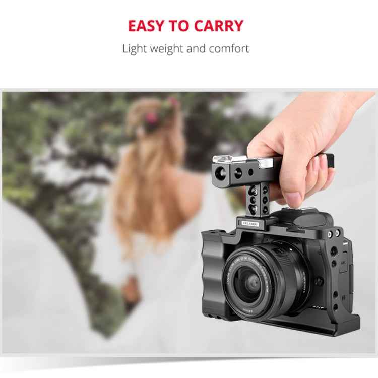 YELANGU C14 YLG0714A Video Camera Cage Stabilizer with Handle for Canon EOS M50