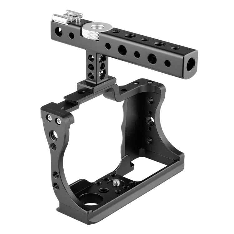 YELANGU C14 YLG0714A Video Camera Cage Stabilizer with Handle for Canon EOS M50