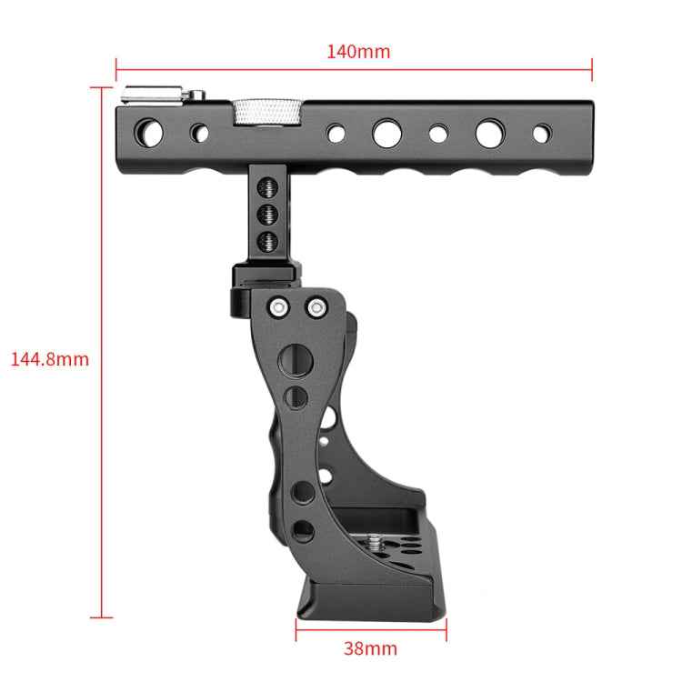 YELANGU C14 YLG0714A Video Camera Cage Stabilizer with Handle for Canon EOS M50