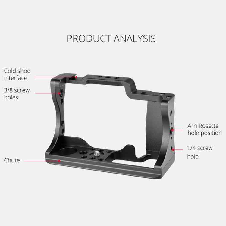 YELANGU C14-A YLG0714A-A Video Camera Cage Stabilizer for Canon EOS M50