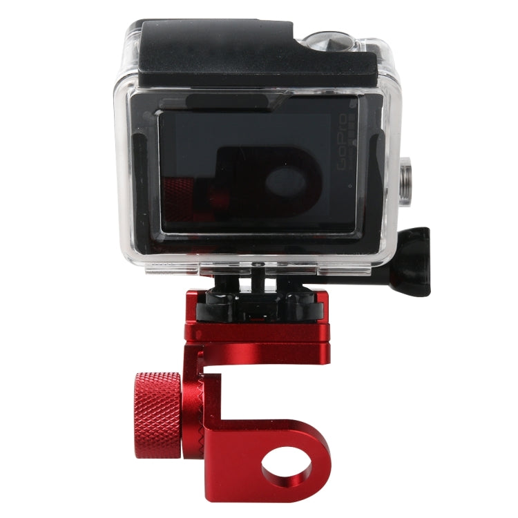 Motorcycle Rearview Mirror CNC Aluminum Alloy Stent Fixed Bracket Holder for GoPro, Insta360, DJI and Other Action Cameras