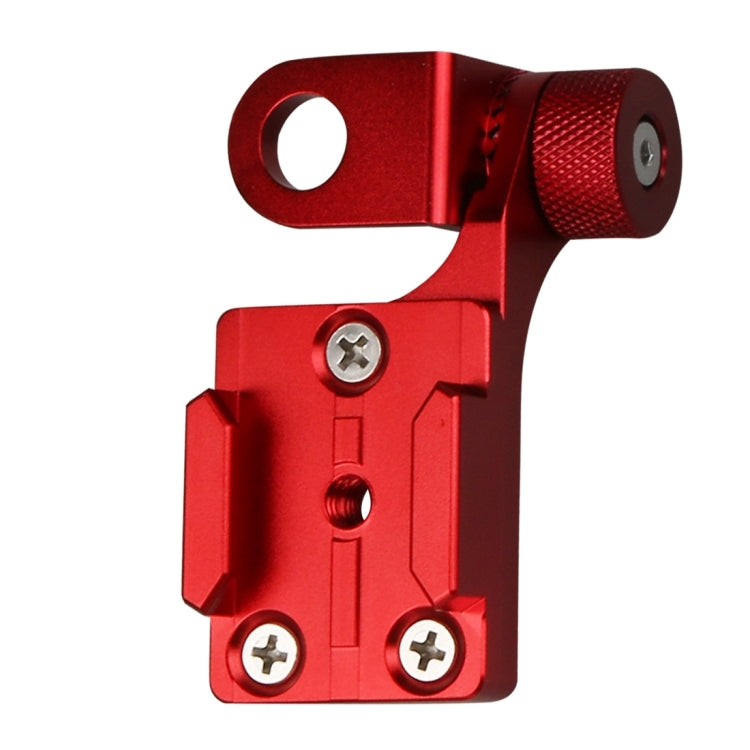 Motorcycle Rearview Mirror CNC Aluminum Alloy Stent Fixed Bracket Holder for GoPro, Insta360, DJI and Other Action Cameras
