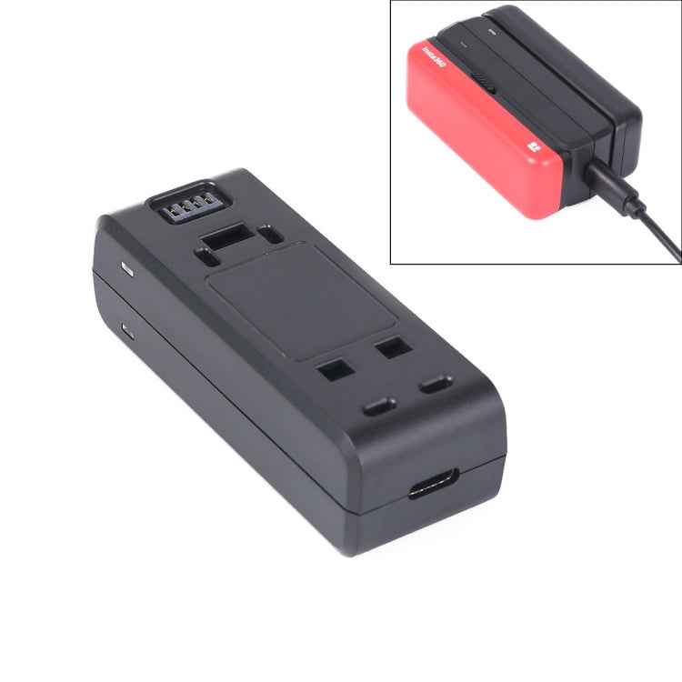 For Insta360 One R Dual-side Batteries Charger Base