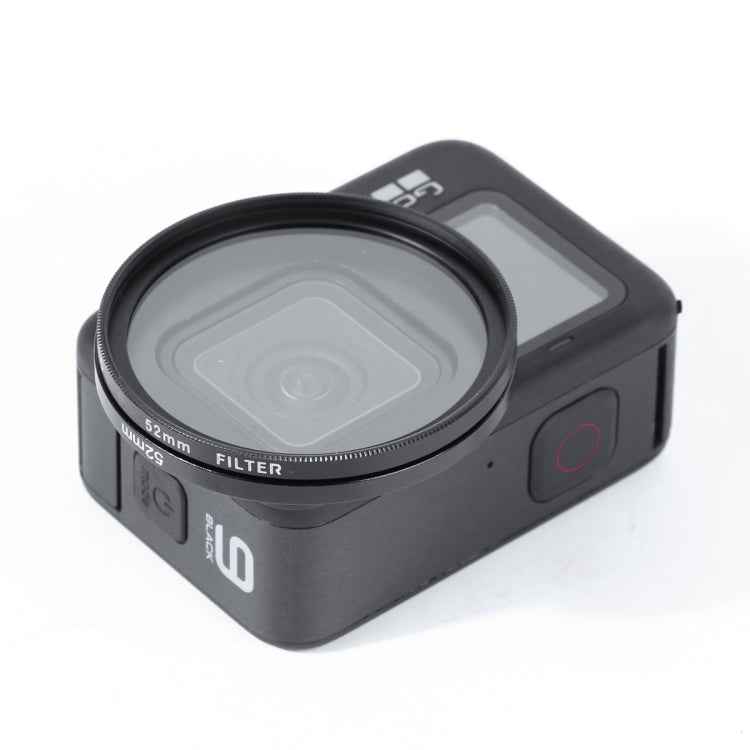 RUIGPRO for GoPro HERO10 Black / HERO9 Black Professional 52mm CPL Lens Filter with Filter Adapter Ring & Lens Cap
