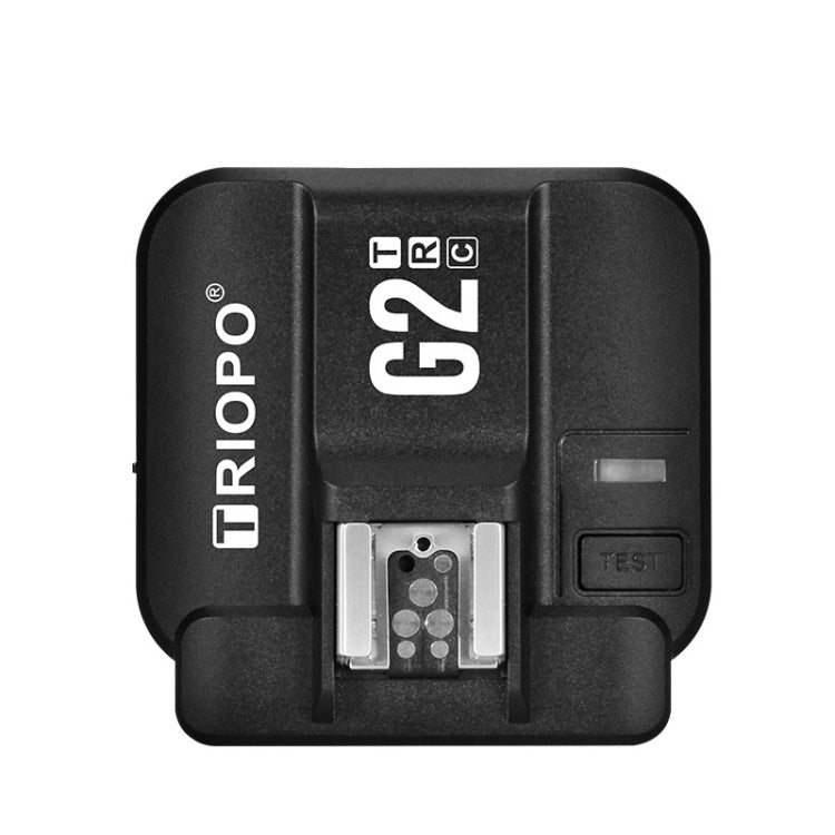 TRIOPO G2 Wireless Flash Trigger 2.4G Receiving / Transmitting Dual Purpose TTL High-speed Trigger for Nikon Camera